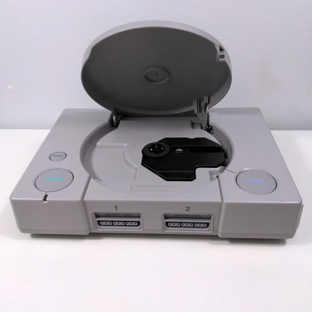 Sony PlayStation PS1 Console Bundle SCPH-5501 NTSC Gray VTG OEM Controller NYKO - Picture 10 of 13